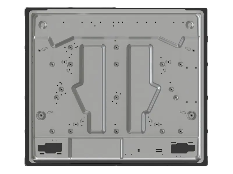 Plită pe Gaz Incorporabilă Gorenje GT 641 EXB, Inox Negru cu Grătare din Fontă [3]