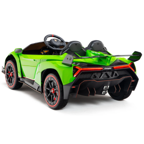 Электромобиль LAMBORGHINI VENENO 12V7Ah, мотор 12V390×4, колёса EVA [2]