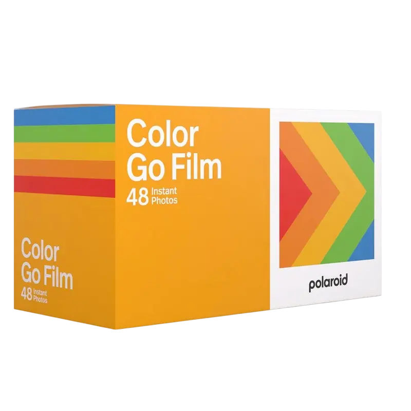 Polaroid Go Color Film - Мега-Набор (48 Штук, Белая Рамка) [1]
