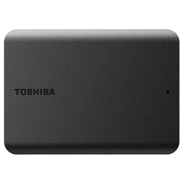 SSD Extern - Внешний портативный HDD Toshiba Canvio Basics, 4 ТБ, Черный (HDTB540EK3CA)