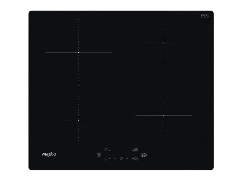 Газовые плиты - Индукционная Варочная Панель Whirlpool WS Q7360 NE, Черная Стеклокерамика со Смарт-Технологиями