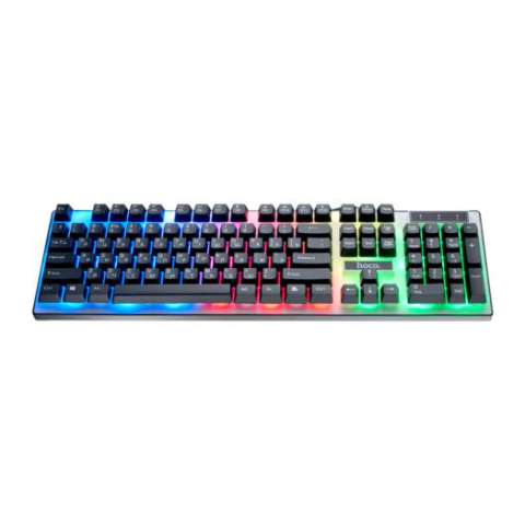 Gaming - GM18 Luminous – Set tastatură și mouse cu iluminare Rainbow, versiunea în limba rusă