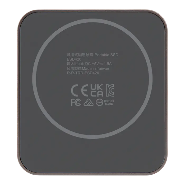 Внешний портативный SSD Transcend ESD420, 1 ТБ, Iron Gray (TS1TESD420C) [1]