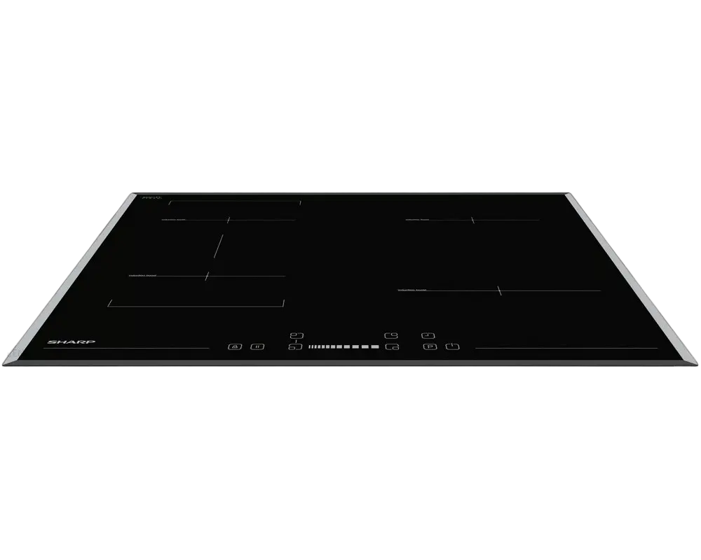 Индукционная Варочная Панель Sharp KH-6I27CS0I-EU, Черная Стеклокерамика с Функцией Объединения Конфорок (Bridge) [3]