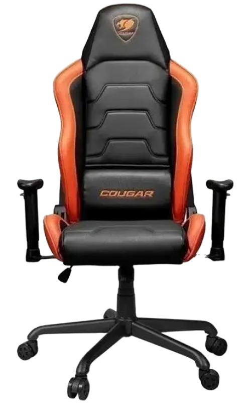 Мебель - Игровое кресло Cougar Armor Air, PVC Кожа, Оранжевый