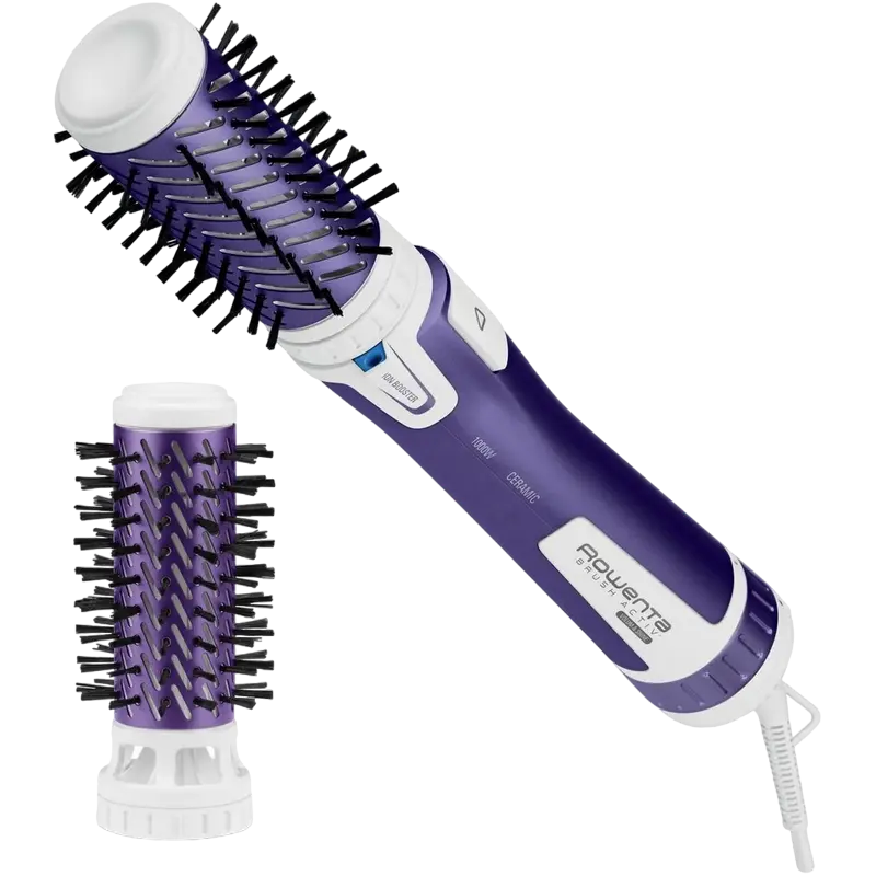Uscător de păr-perie Rowenta Activ Volume & Shine CF9530F0, 1000 W, Violet | Alb [2]