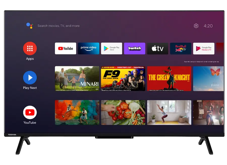 Televizoare - QLED SMART TV Toshiba 50QA2363DG 50" 4K UHD Android TV Negru