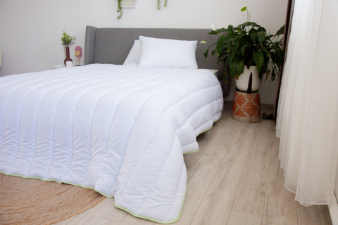 Set Plapuma + 1 pernă Relaxe Home Aloe Vera 145 x 210 cm [3]