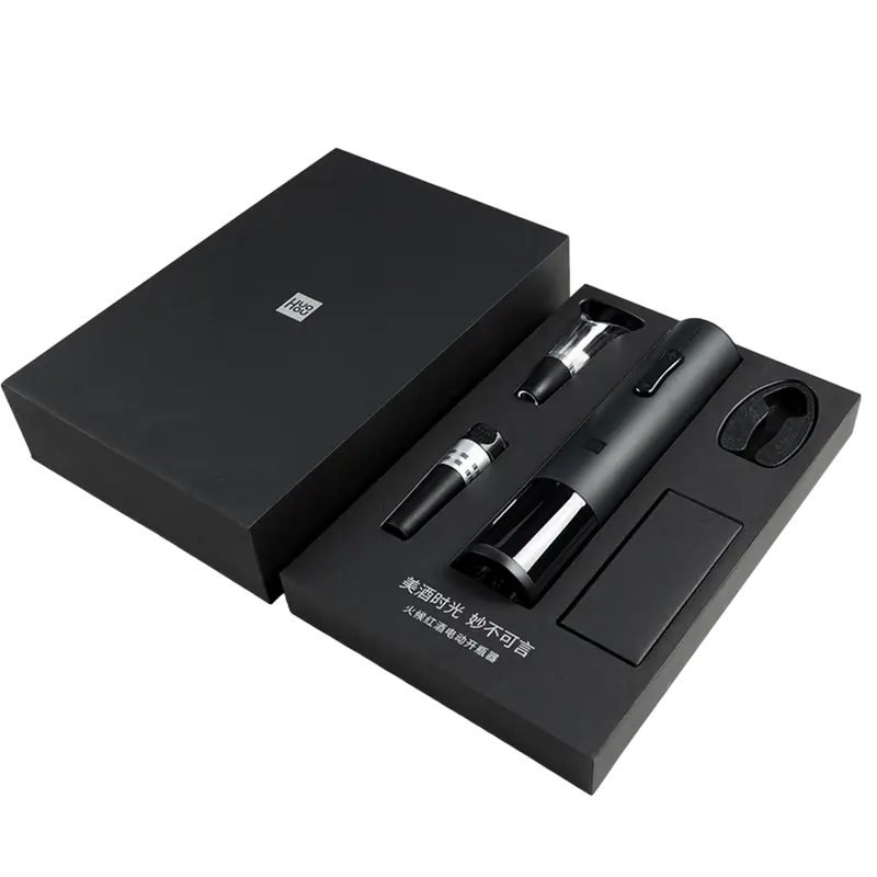 Set pentru vinuri Huohou HU0047, Negru [3]