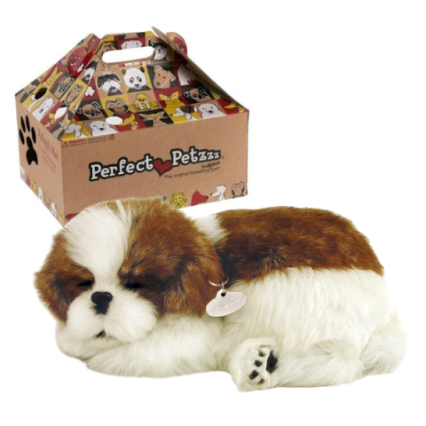 Interactive - Плюшевый щенок Ши-тцу Perfect Petzzz с дыханием