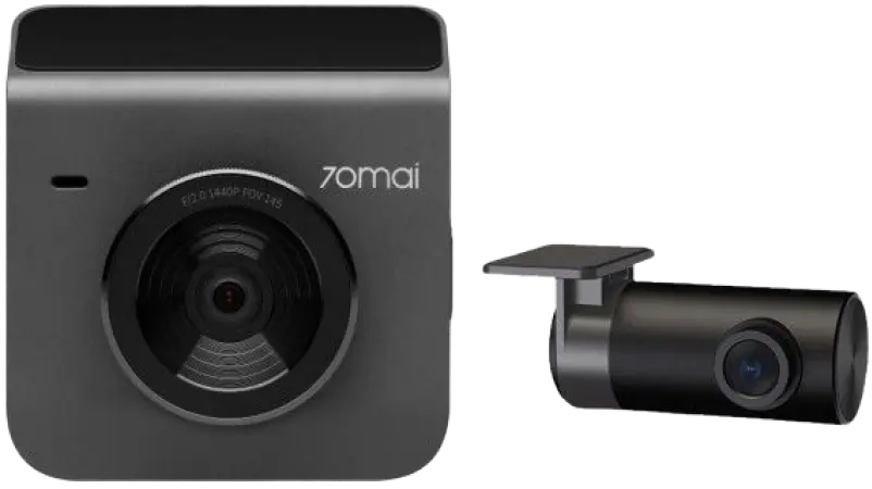 Registratoare video - 70mai A400 Dash Cam with RC09 Rear cam, Gray