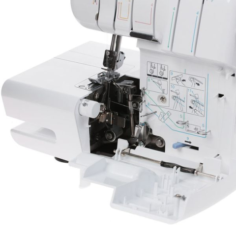 Оверлок Brother 2104D - Эффективность и Точность (Белый) [1]