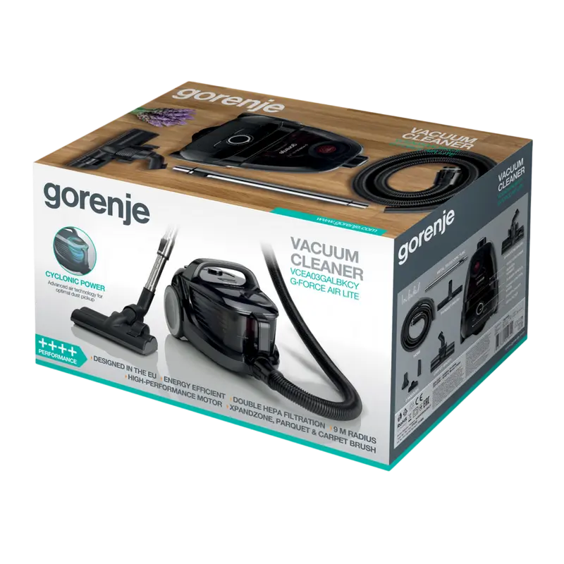 Aspirator Gorenje VCEA03GALBKCY, Negru [1]