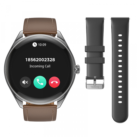Ceasuri inteligente - Y22 AMOLED Smart Watch – Eleganță premium cu apeluri Bluetooth și autonomie extinsă