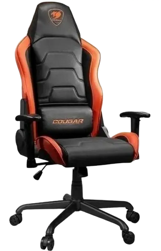Scaun Gaming Cougar Armor Air, PVC Piele, Portocaliu [2]