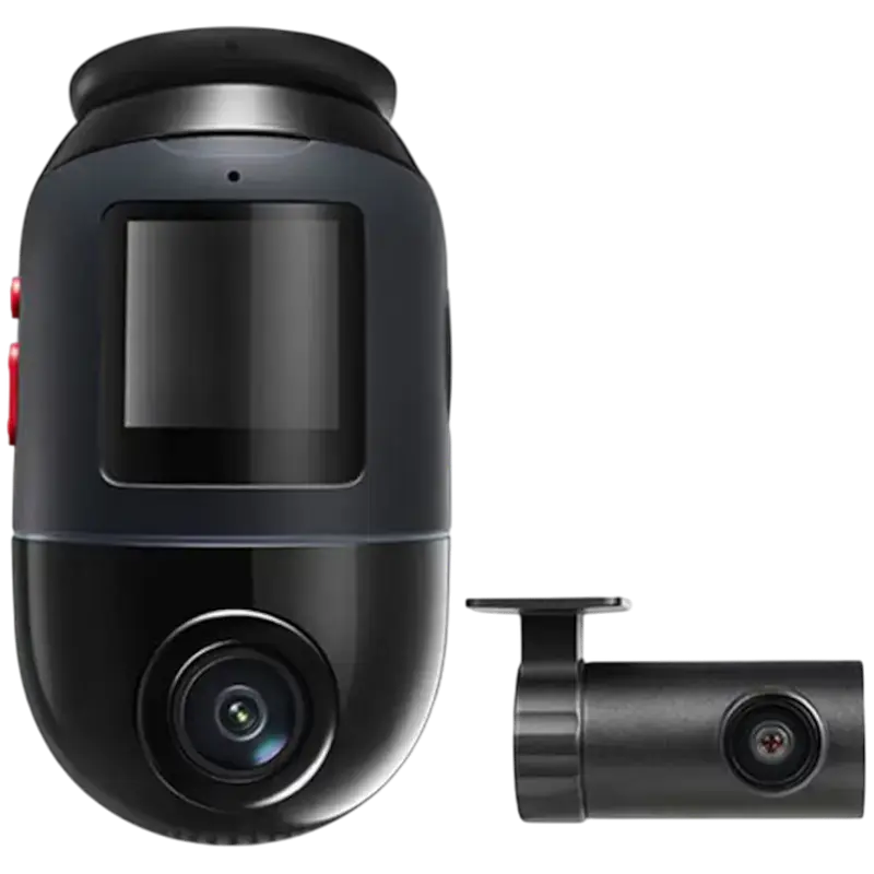 Набор Dash Cam спереди и сзади 70mai 4K Omni X800+Rear Cam+SD Card, Черный [4]