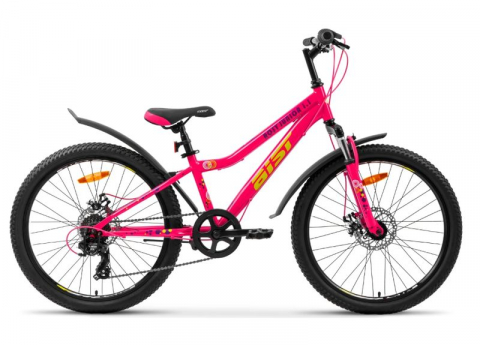 Jucării - Bicicletă pentru copii Aist Rosy Junior 24" – Confort și Stil pentru Fetițe Active