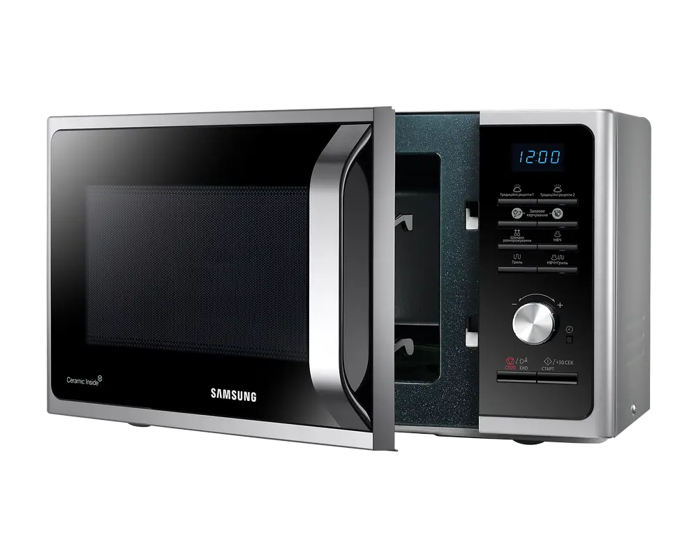 Печь микроволновая Samsung MG23F301TAS/OL, Серебристый [1]