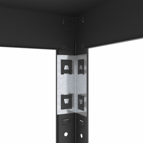 Металлический стеллаж Nex Budget 1800x900x400 mm– прочная конструкция, стильный дизайн и удобство хранения [5]