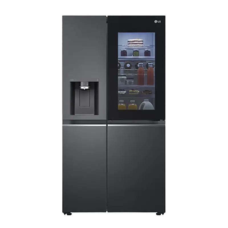 Electrocasnice - Frigider LG GSXV91MCAE, InstaView Door-in-Door™, Negru