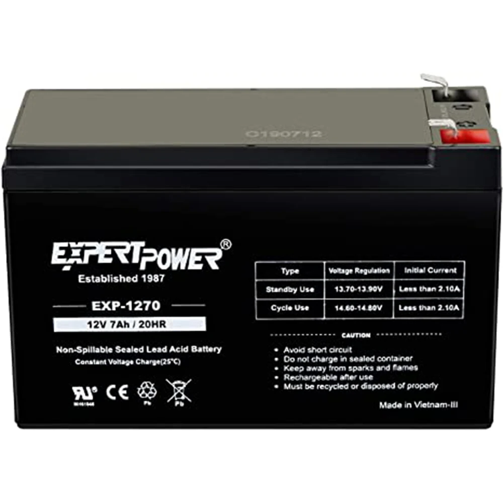 Jucării - Baterie 12V 7AH – Energie fiabilă pentru vehicule electrice și echipamente diverse