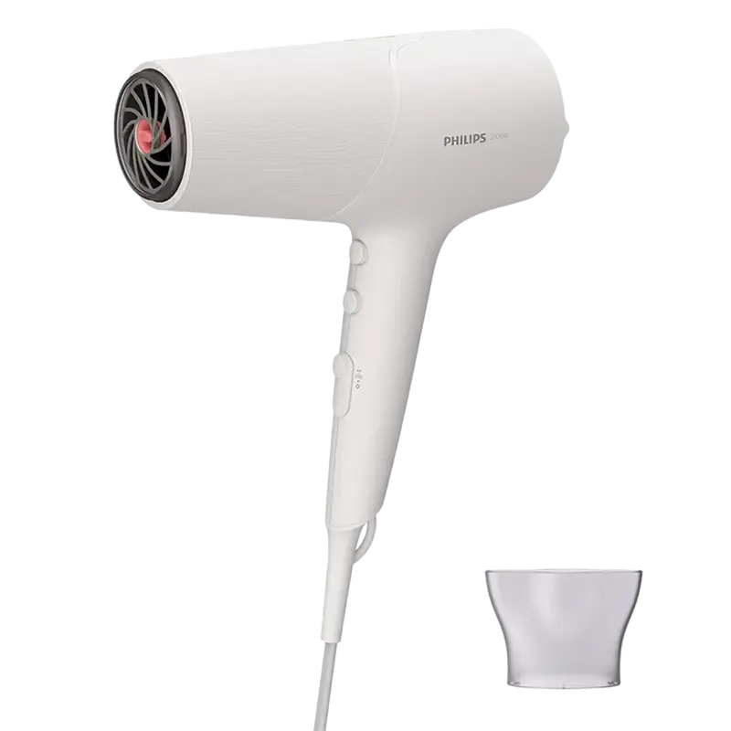 Electrocasnice - Uscător de păr Philips BHD501/00, 2100W, Alb