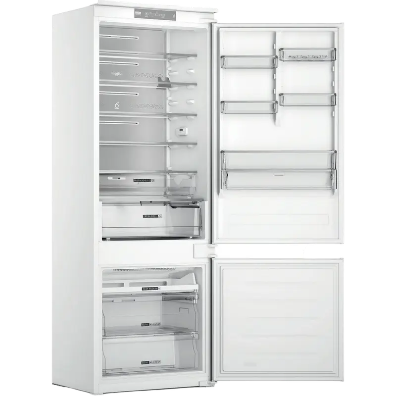 Встраиваемый холодильник Whirlpool WH SP70 T121, 6th Sense, Белый [2]