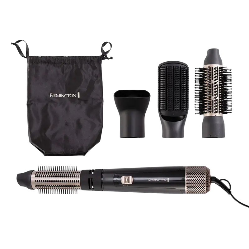 Плойка-фен для волос Remington AS7500, 1000 W, Черный [1]