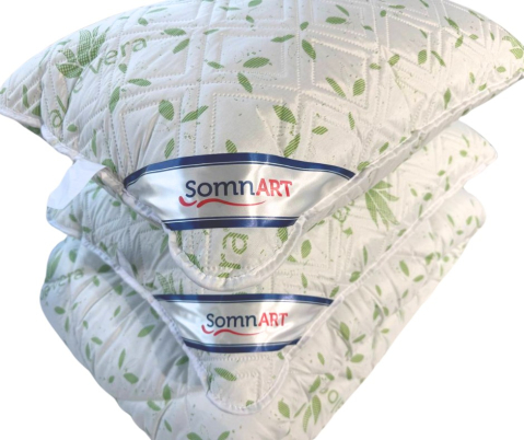 Set Plapuma + 2 perne Somnart Aloe Vera 200 x 220 cm [1]