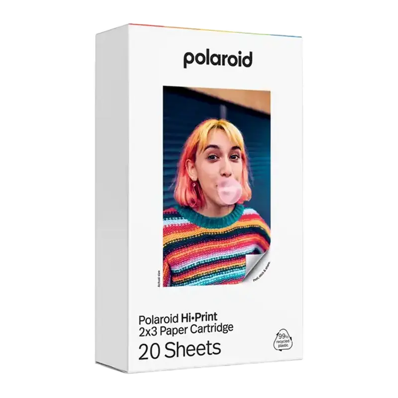 Polaroid Hi-Print Gen2 - Картридж с Самоклеящейся Фотобумагой (20 Штук) [1]
