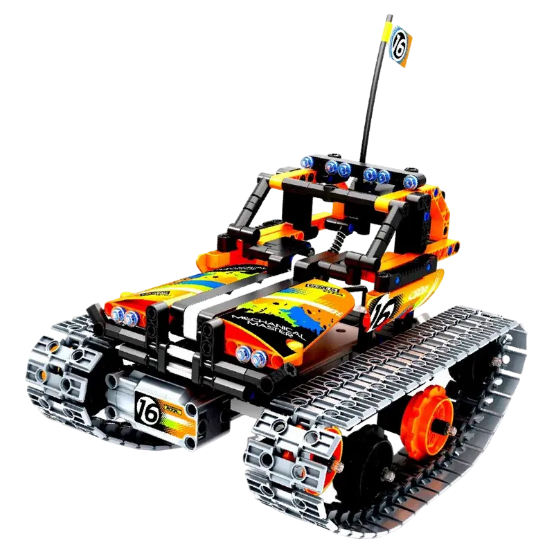 Seturi de construcție - XTech Bricks: 3in1, Stunt Car, R/C 4CH, 392 pcs
