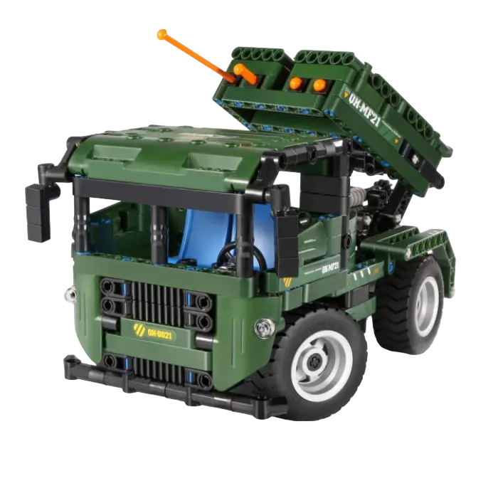 Seturi de construcție - XTech Bricks: 2in1, Rocket Launcher, R/C 4CH, 364 pcs
