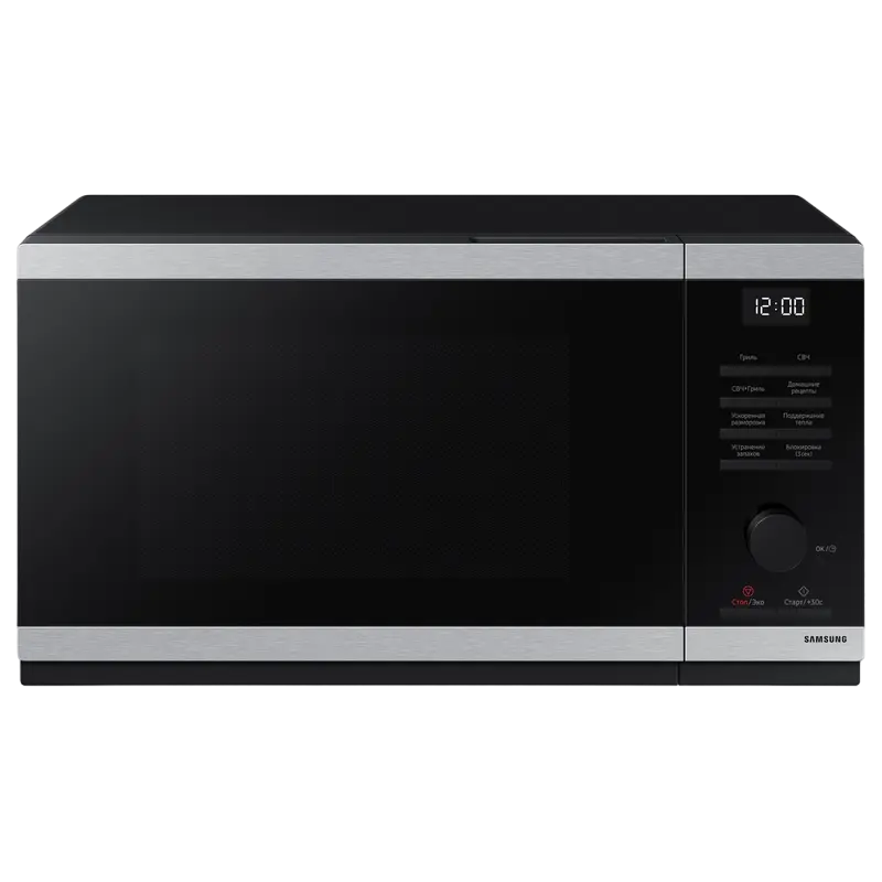 Крупная бытовая техника - Печь микроволновая Samsung MG23DG4524ATE2, Черная