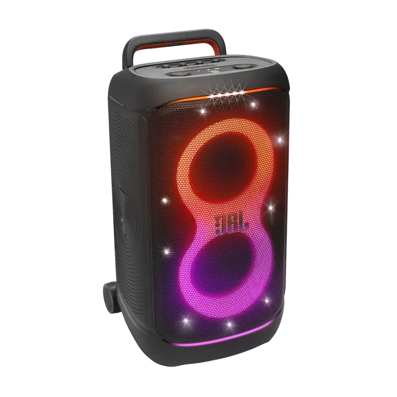 PartyBox - Портативная аудиосистема JBL PartyBox 520 Чёрная – 400 Вт RMS + RGB-подсветка для незабываемых вечеринок!