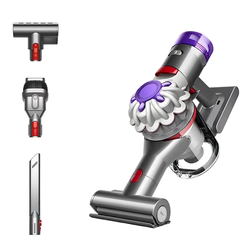 Бытовая техника - Ручной пылесос Dyson V8 Car & Boat, Серебристый