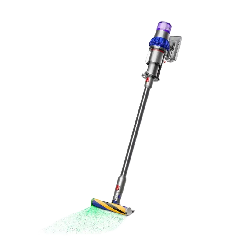 Вертикальный пылесос Dyson V15 Detect Fluffy, Синий | Никель [3]