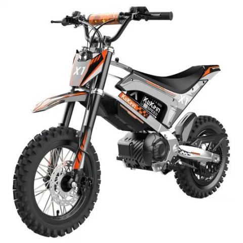 Sport si agrement - Motocicletă electrică KuKirin X1 Dirt Bike 2000W, 48V 20.8Ah
