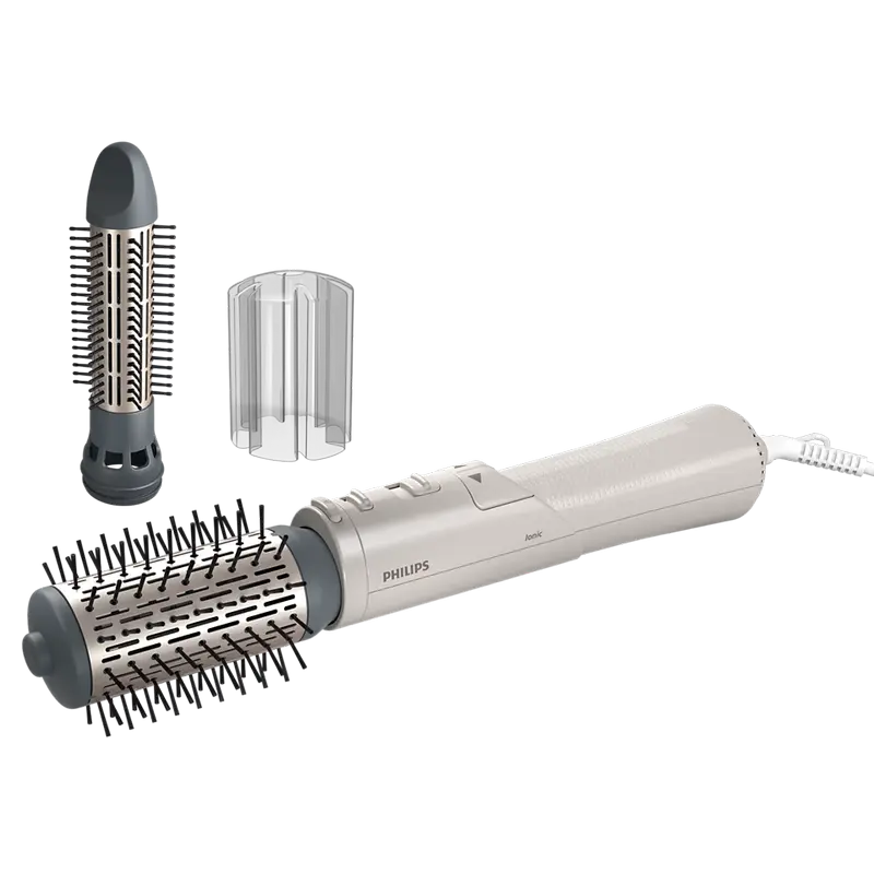 Electrocasnice - Uscător de păr-perie PHILIPS BHA710/00, 1000 W, Alb