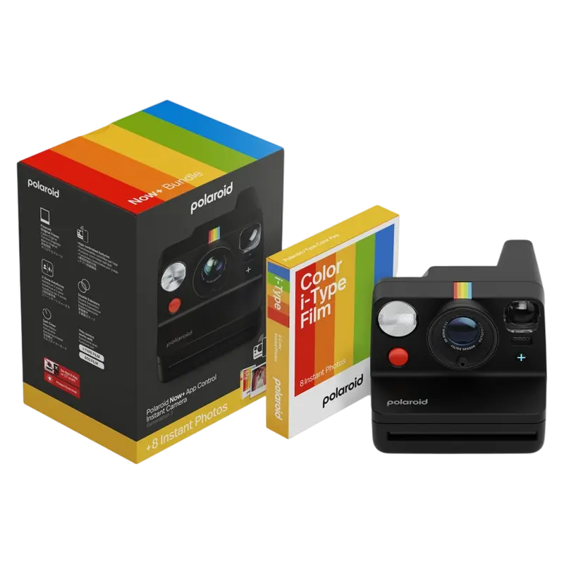 Aparate foto - Polaroid Now+ Поколение 3 - Моментальная Камера с Bluetooth (Now+ Gen 3)