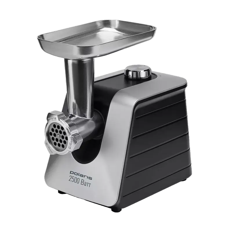 Мясорубка Polaris PMG 2546, Нержавеющая сталь Черный [3]