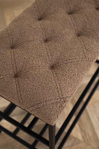 Обувница с 3 уровнями Nex Home Teddy, металл, нагрузка 150 кг, 80×32×52 см, Коричневый [1]
