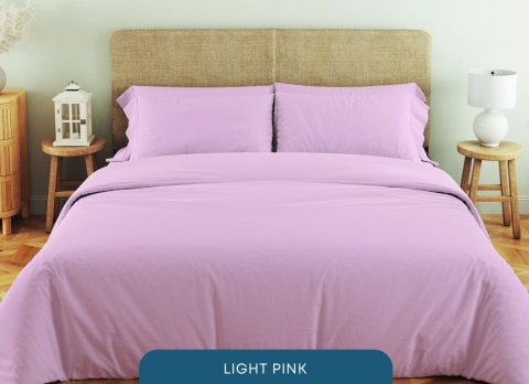 Casa și grădina - Set de lenjerie pentru pat Relaxe Home Soft Dreams 200 x 220 cm Light Pink