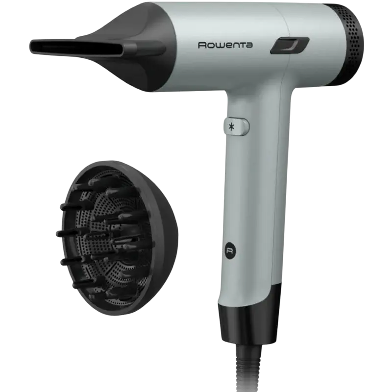 Бытовая техника - Фен для волос Rowenta HY7120E0, 1600W, зеленый