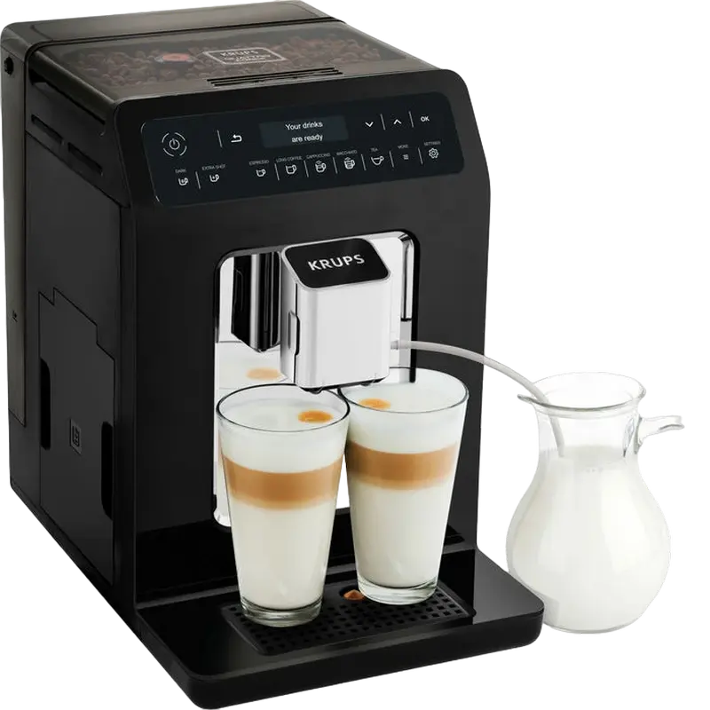 Кофеварка Krups EA890810, Черная [1]