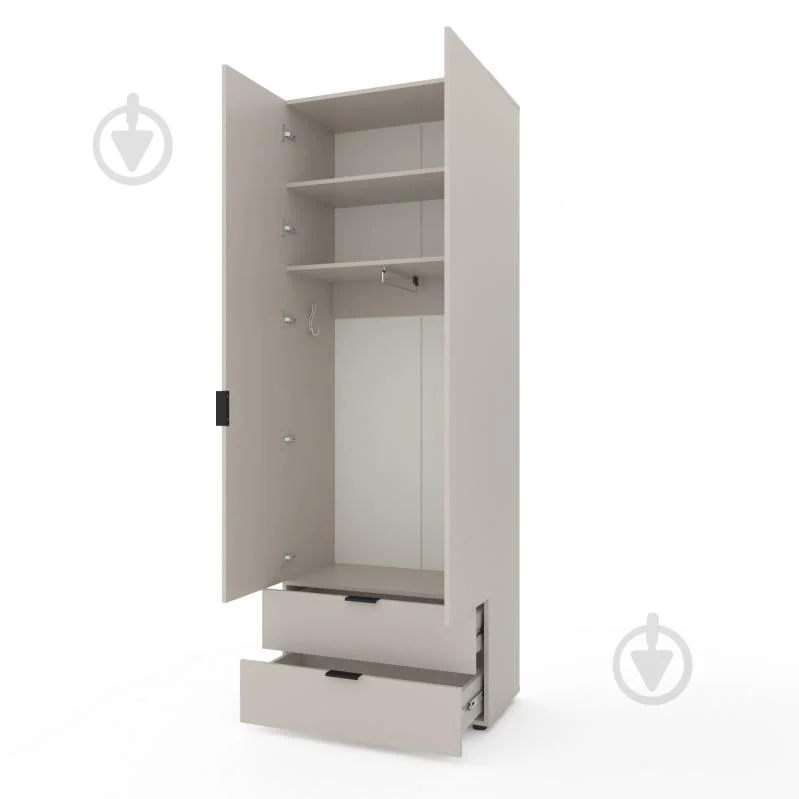 Dulap cu uși batante Nex Home A004 – eleganță și funcționalitate în dimensiuni compacte [1]