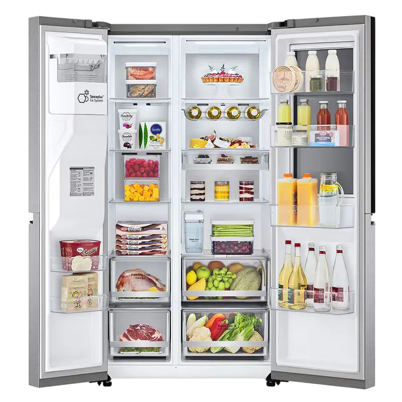 Frigider LG GSXV91MBAE, Argintiu [2]