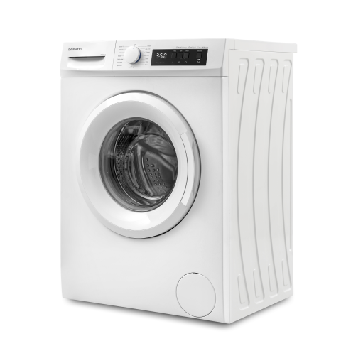 Mașini de Spălat Rufe - Mașină de spălat rufe Daewoo DWD-FV2021-3, 7 kg / 1400 rpm, clasa A, motor inverter, Steam Wash, Drum Clean, 15 programe, Alb