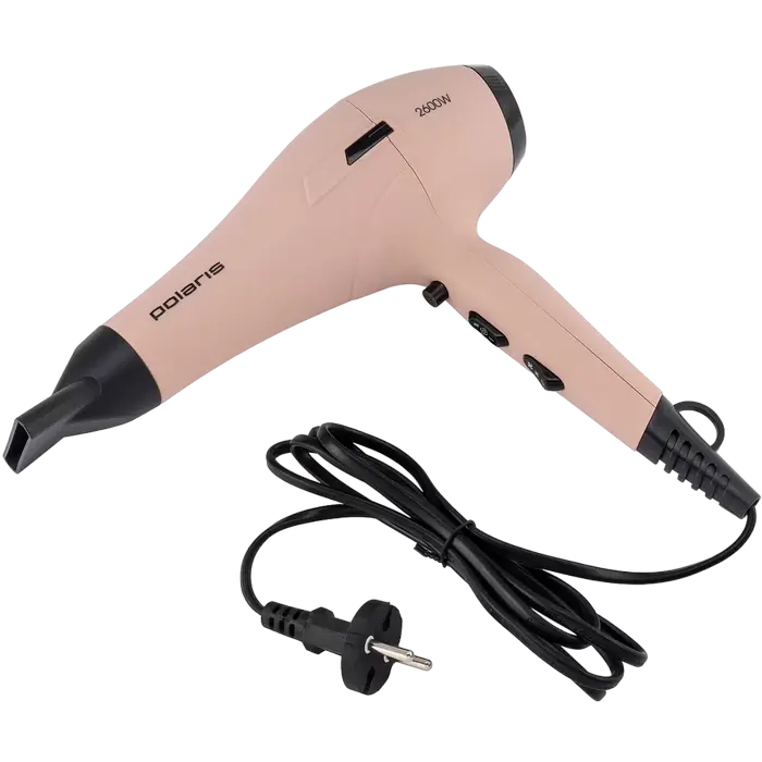 Uscător de păr Polaris PHD 2600AC, 2600W, Roz [1]