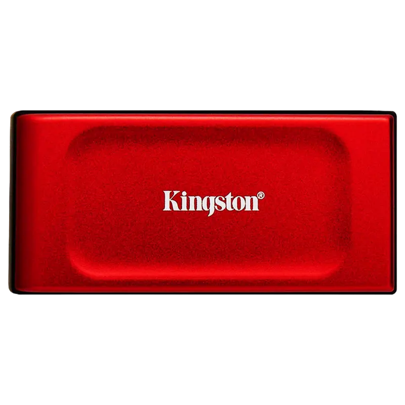 SSD Extern - Внешний портативный SSD Kingston XS1000, 2 ТБ, Красный (SXS1000R/2000G)