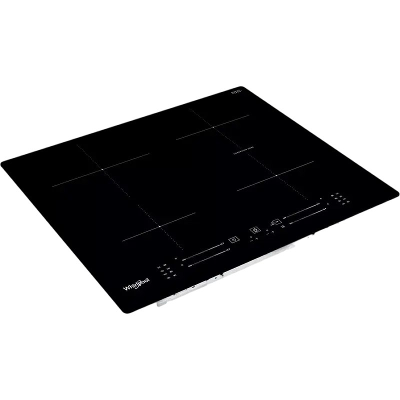 Индукционная Варочная Панель Whirlpool WB S0060 NE, Черный (FlexiSide и 18 Уровней) [2]